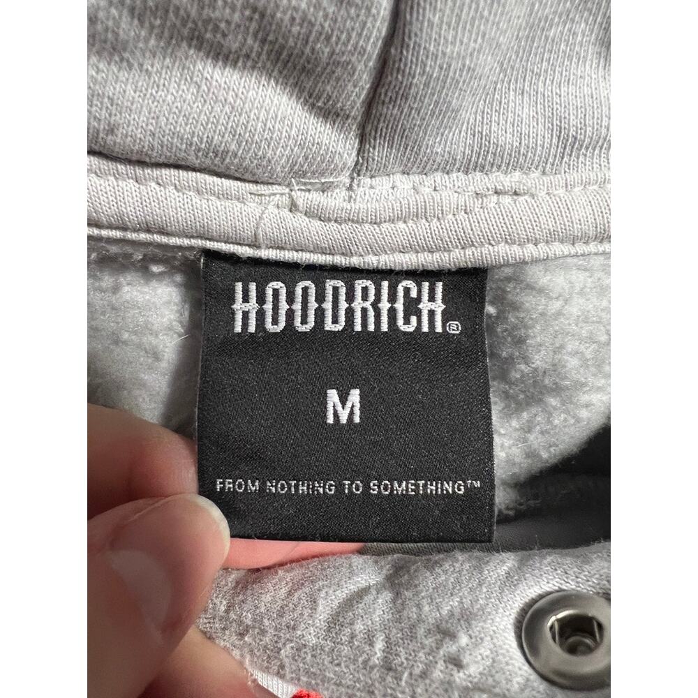 Hoodrich Men's Product Of The Streets Graphic Hoodie Light Gray Pullover Size M - Picture 12 of 12
